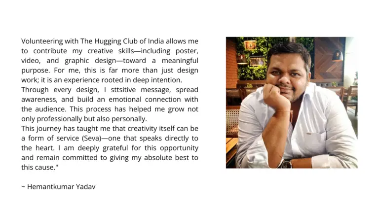 hemant-volunteering